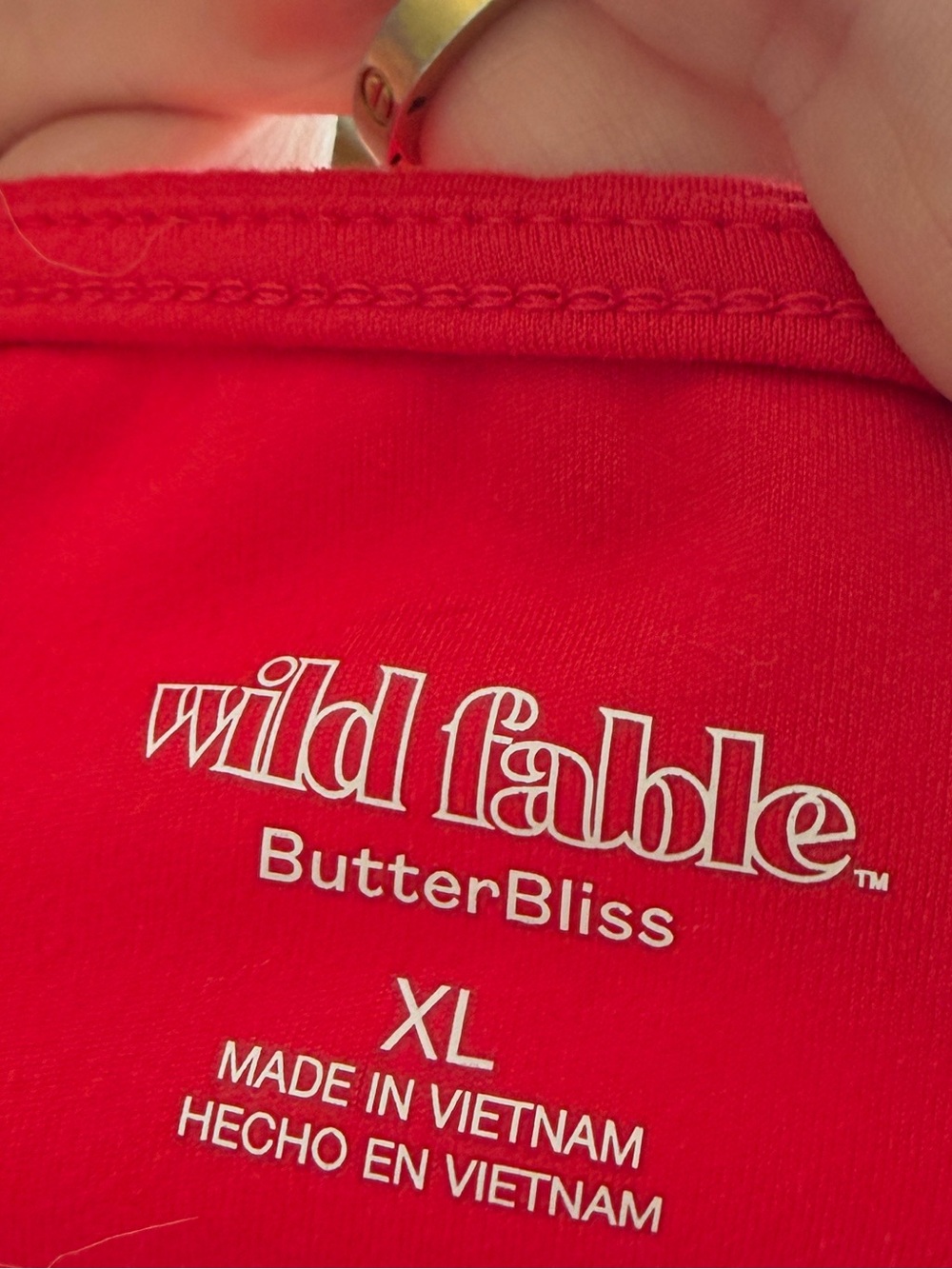 Wild Fable - Red Square Neck Crop Tank Top - Women - Picture 3 of 3
